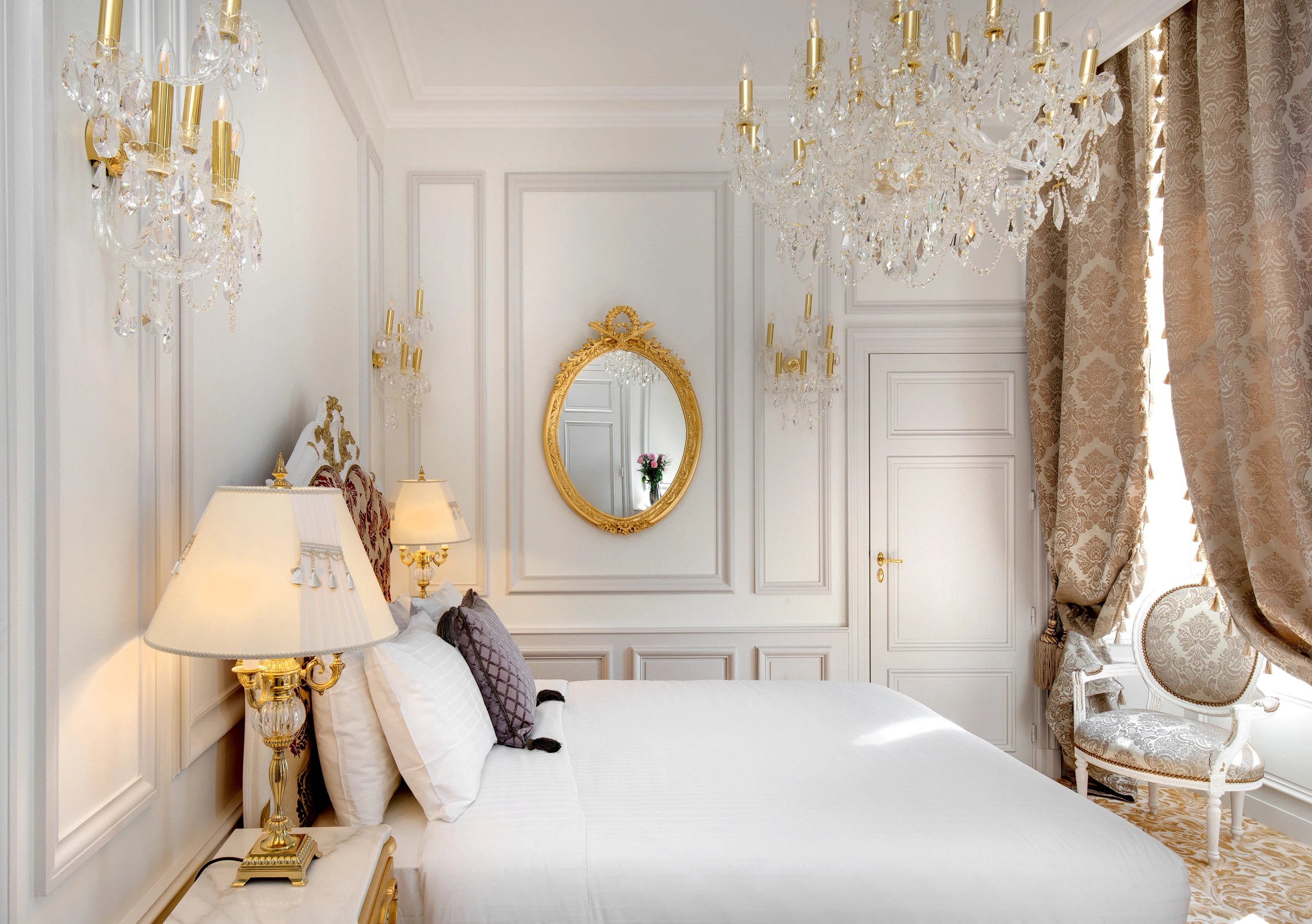Hôtel Alexandra Palace ***** | chambres d'hôtel de luxe France | Chambre Deluxe