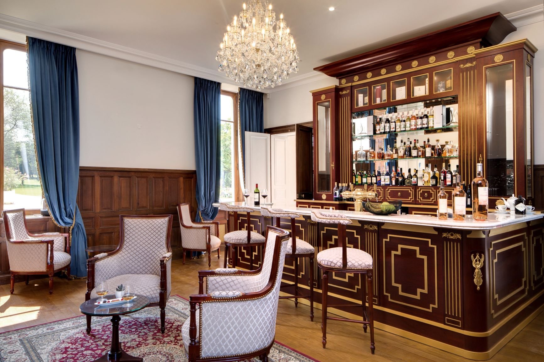 Hôtel Alexandra Palace ***** | Luxury Hotel France | Bar Lounge